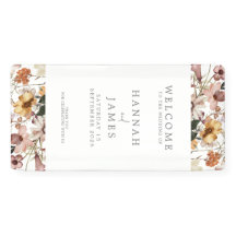 Eenvoudige Elegante Botanische Bloemen Bruiloft We