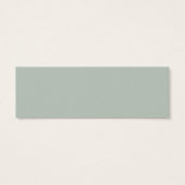 Eenvoudige Elegante Botanische Bruiloft Website En Mini Visitekaartjes (Achterkant)