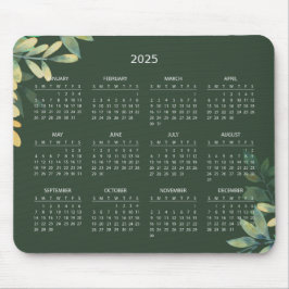Eenvoudige Elegante Botanische Kalender 2025 | Mui Muismat