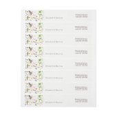 Eenvoudige elegante botanische wilde bloemen bruil (Vel)