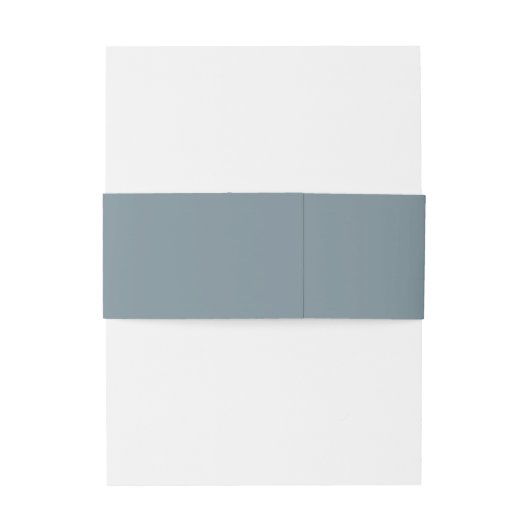 Eenvoudige elegante bruid en bruidegom monogram uitnodigingen wikkel (Achterkant Voorbeeld)