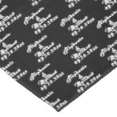 Eenvoudige Elegante Bruid en bruidegom Namen Bruil Tafelkleed (Gekanteld)