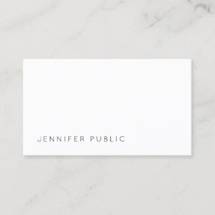 Eenvoudige, elegante Design Professional-Sjabloon Visitekaartje