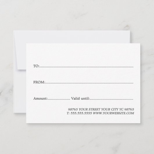 Eenvoudige elegante donkergrijze goudhartschoonhei (Achterkant)