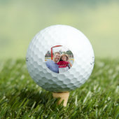 Eenvoudige Elegante Foto Golfballen (Insitu Shirt)