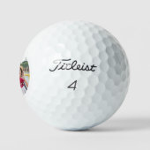 Eenvoudige Elegante Foto Golfballen (Logo)