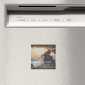 Eenvoudige elegante foto's Weddenschap Modern Whim Magneet (Insitu (Vaatwasser))