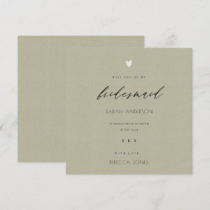 EENVOUDIGE ELEGANTE GOUDEN AMBACHT TYPOGRAFIE brui Kaart