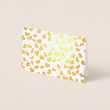 Eenvoudige Elegante Gouden Hartjes Valentijnsdag