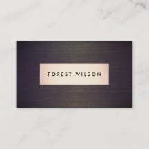 Eenvoudige Elegante Gouden Plak Houten Korrel