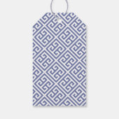 Eenvoudige elegante groene krans Vrolijke Kerstmis Cadeaulabel (Achterkant)