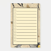 Eenvoudige elegante honingbij te doen lijst post-it® notes (Voorkant)