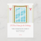 Eenvoudige Elegante Kerst Bewegende Aankondiging K (Voorkant)