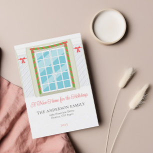 Eenvoudige Elegante Kerst Bewegende Aankondiging K