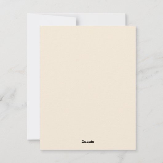 Eenvoudige Elegante Kerst Bloemen Vogel Natuur Feestdagenkaart (Achterkant)