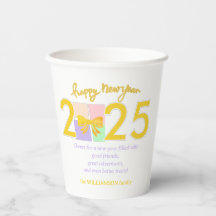 Eenvoudige elegante kerst Nieuwjaar Gift Box Bow