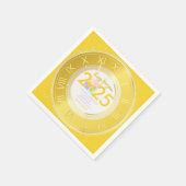 Eenvoudige elegante kerst Nieuwjaar Gift Box Bow Servet (Hoek)