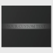 Eenvoudige Elegante Kleurverloopstreep Bewerkbaar Cadeaupapier (Vlak)