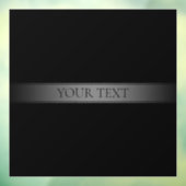 Eenvoudige Elegante Kleurverloopstreep Bewerkbaar Raamsticker (Vel 3)