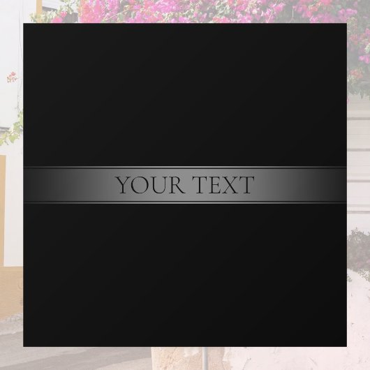 Eenvoudige Elegante Kleurverloopstreep Bewerkbaar Raamsticker