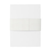 EENVOUDIGE ELEGANTE KRAFT GRAY TYPOGRAPHY TEKST AL UITNODIGINGEN WIKKEL (Achterkant Voorbeeld)