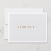 Eenvoudige elegante lichtgrijs (Voorkant)