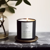 EENVOUDIGE ELEGANTE MINIMAAL MODERN LOGO WITTE KAN VOEDSELCONTAINER ETIKET