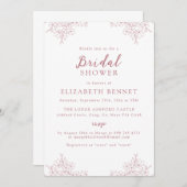 Eenvoudige Elegante Minimaal Roze Kersenbloesem Br Kaart (Voorkant / Achterkant)