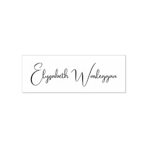 Eenvoudige Elegante Minimalistische #42 Alleen scr Zelfinktende Stempel