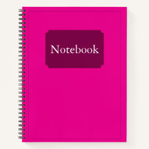 Eenvoudige Elegante Minimalistische Hot Pink Chic