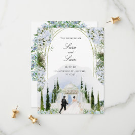 Eenvoudige Elegante Moderne Foto Huwelijksuitnodig Save The Date