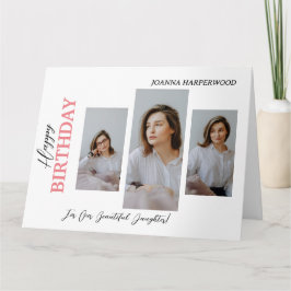 Eenvoudige Elegante Moderne Verjaardag Stijlvolle  Kaart