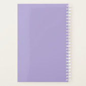 Eenvoudige elegante naam Modern Planner (Achterkant)