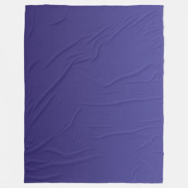 Eenvoudige Elegante Navy Blauwe Gradiënt Knusse De Fleece Deken