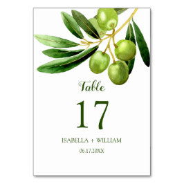 Eenvoudige Elegante Olive Boho Zomer Tuin Bruiloft Kaart