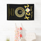 Eenvoudige elegante oudejaarsavond geschenkdoos Bo Spandoek (Insitu)