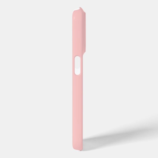 Eenvoudige elegante perzik roze chique beste mam o Case-Mate iPhone case (Achterkant / Rechts)