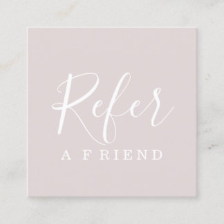 Eenvoudige Elegante Referral