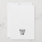 Eenvoudige elegante Renaissance architectuur bruil Kaart (Achterkant)