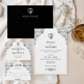 Eenvoudige elegante Renaissance architectuur bruil Kaart