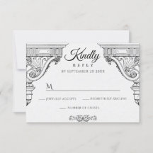 Eenvoudige elegante Renaissance-architectuur 