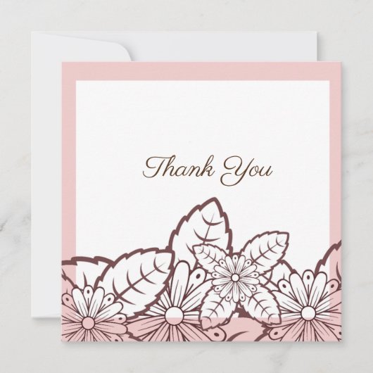 Eenvoudige elegante roze (Voorkant)