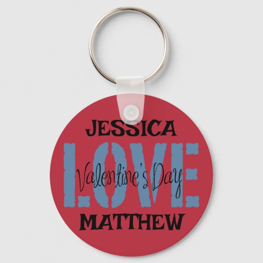 eenvoudige elegante roze valentijn, gezoet voor ee sleutelhanger (Voorkant)