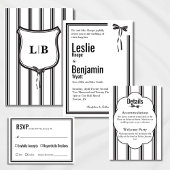 Eenvoudige elegante RSVP