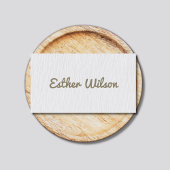 Eenvoudige Elegante Schone Textuur Wit Vet Visitekaartje