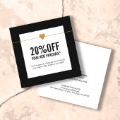 Eenvoudige Elegante Schoonheidssalon Coupon