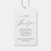 Eenvoudige Elegante Script Afstudeer Favorieten Be Cadeaulabel (Voorkant)