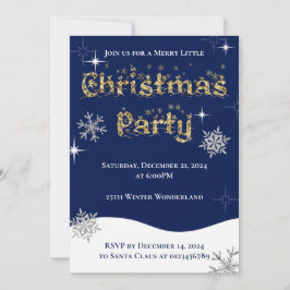 Eenvoudige elegante sprankelende kerst glitter spr kaart