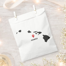 Eenvoudige elegante staat van Hawaii bruiloft