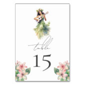 Eenvoudige elegante strand bruiloft kaart (Voorkant)